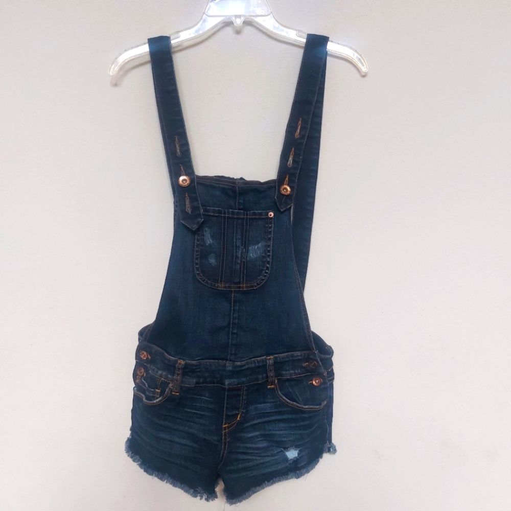 Dark Blue Denim Overalls NWNT Size 25